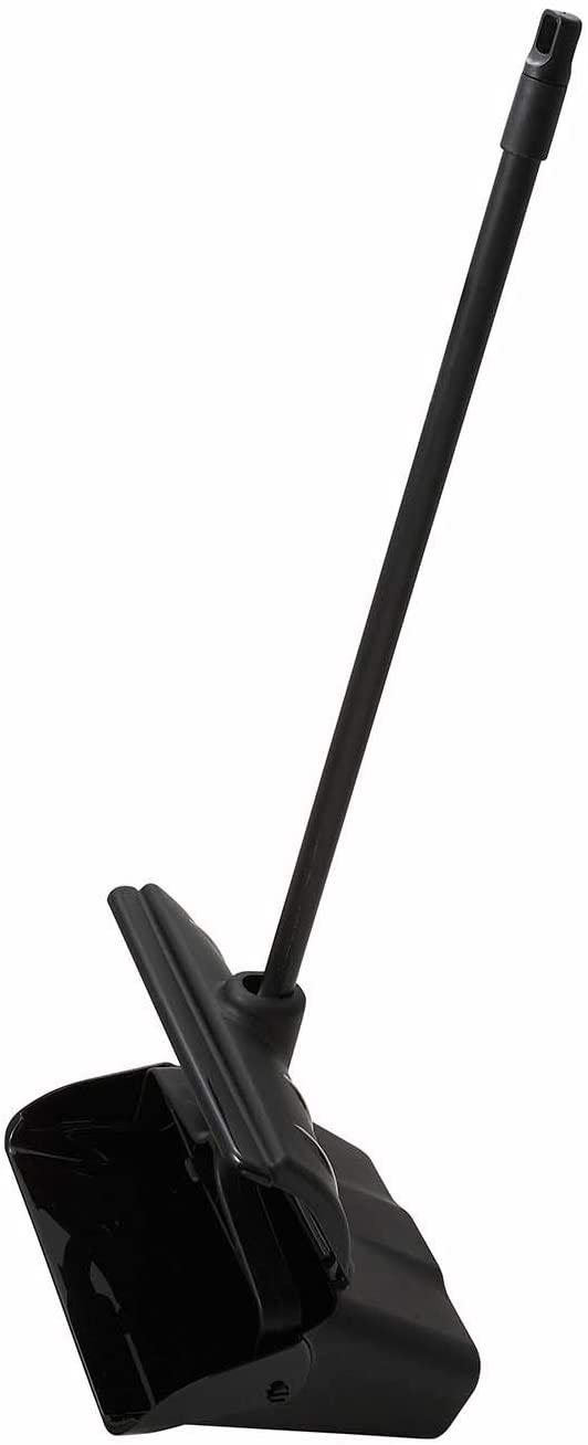 Winco DP-13C Dust Pan, Medium, Black