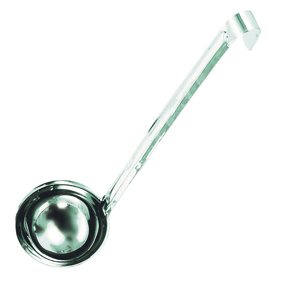 Update International (LOP-30) 3 oz 1-Piece Stainless Steel Ladle