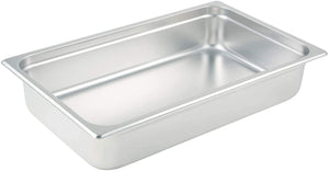 Winco SPJL-104 Anti-Jamming Steam Pan, Full-Size x 4-Inch