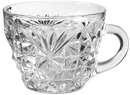 Anchor Hocking Arlington Clear Glass (6 Oz Punch, Coffee or Tea Cup)