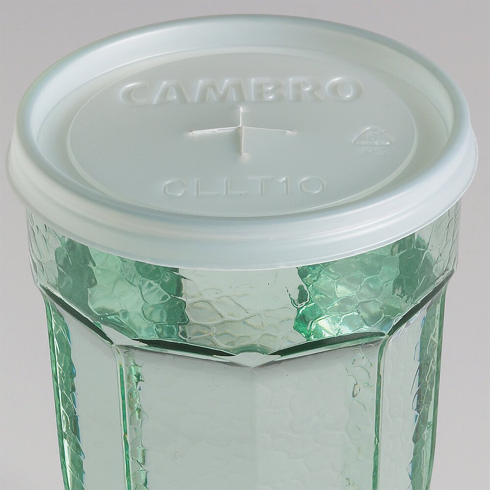 Cambro Translucent Lid w/ Slot for NT10