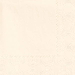 Hoffmaster Buttermilk Beverage Napkin, Regal Embossed, 2 ply, 1/4 fold, Pack of 1000