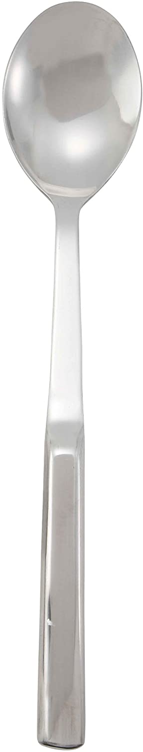 Winco Stainless Steel Solid Serving Spoon, 11-3/4-Inch