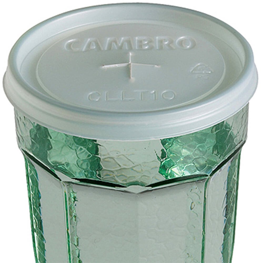 Cambro CLLT10190 Disposable Lid for Laguna Tumbler #LT10-1000 / CS