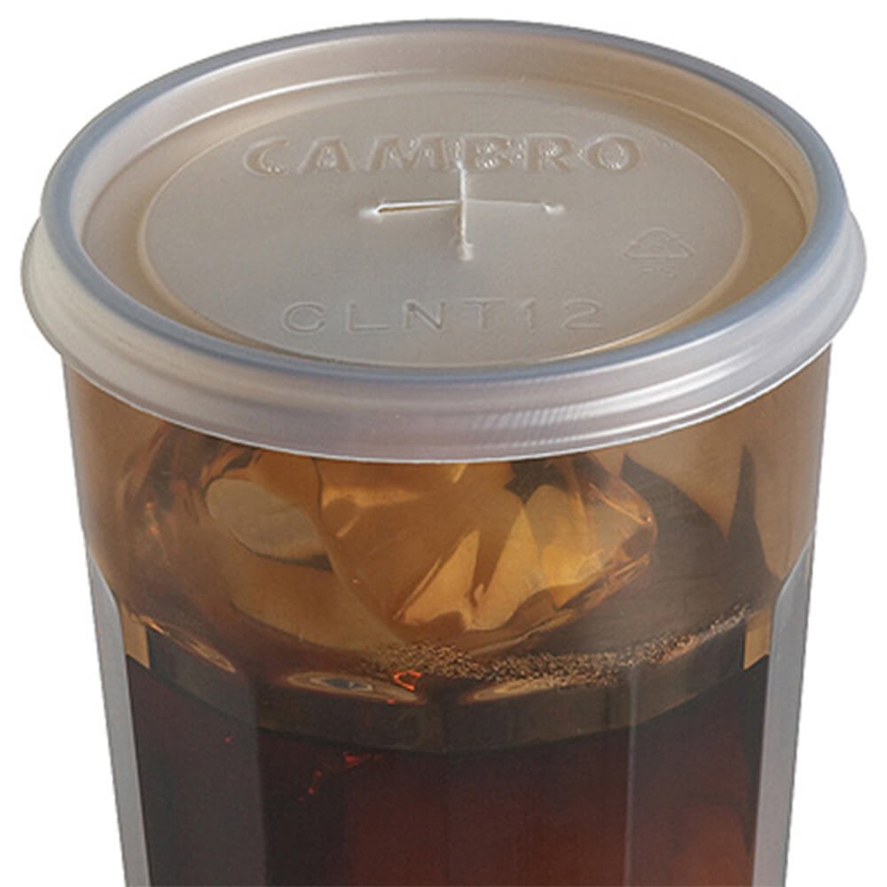 Cambro Disposable Lid, Fits Newport Tumbler #NT12