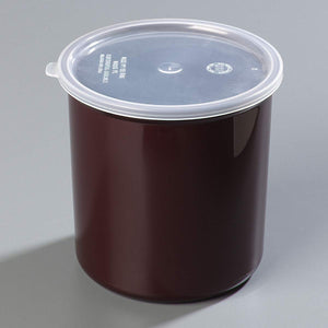 Brown Poly Tuf Polypropylene Crock - 1 each