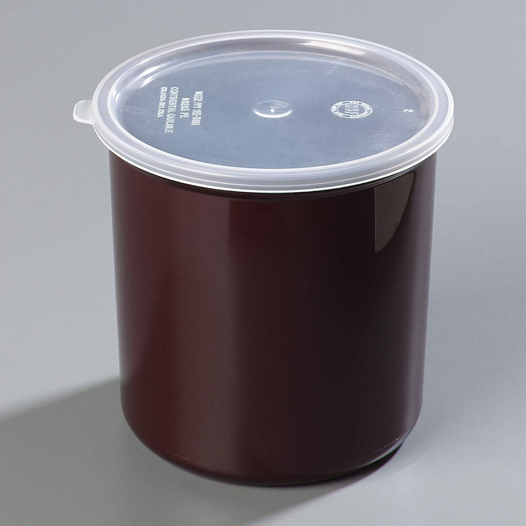 Brown Poly Tuf Polypropylene Crock - 1 each