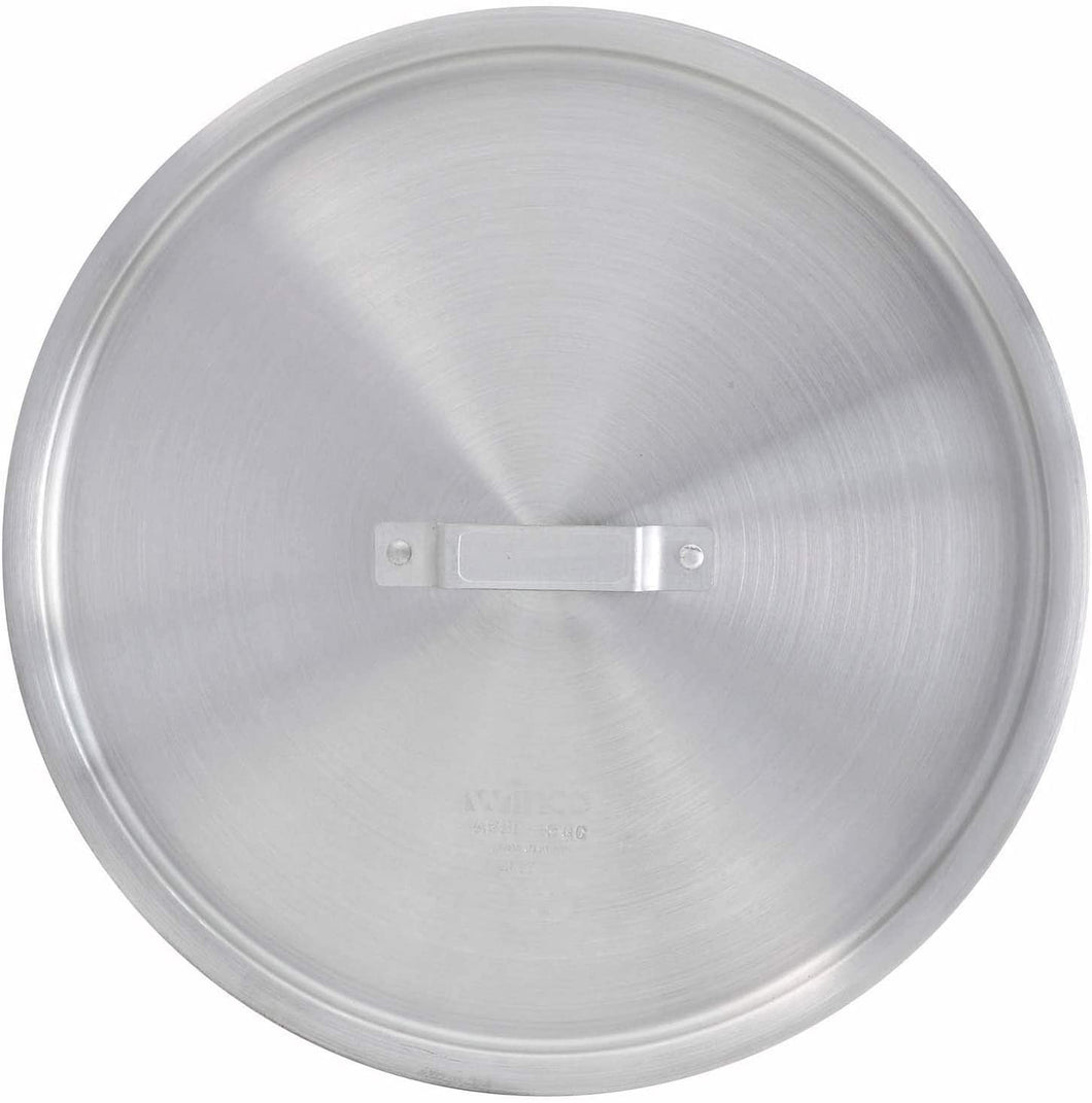 Winco Aluminum Cover for Stock Pot 100 quart, 2.0mm