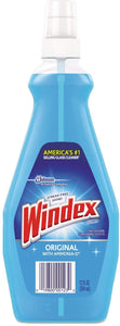 Glass Cleaner, 12 oz., Blue, PK12