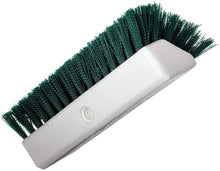 Load image into Gallery viewer, Carlisle 4042309 10" Hi-Lo Floor Brush Head - Crimped Synthetic Bristles, Poly, Green
