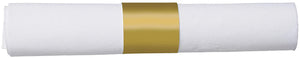 Hoffmaster Napkin Band, Gold, 1.5"X5.5" Pack of 4000