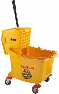 Winco MPB-36 Mop Bucket, Medium, Tan