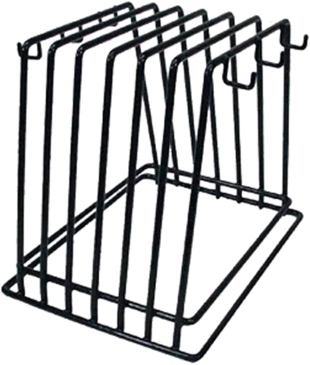 Winco CB-6K 6-Slot Cutting Board Rack, Vinyl Coated