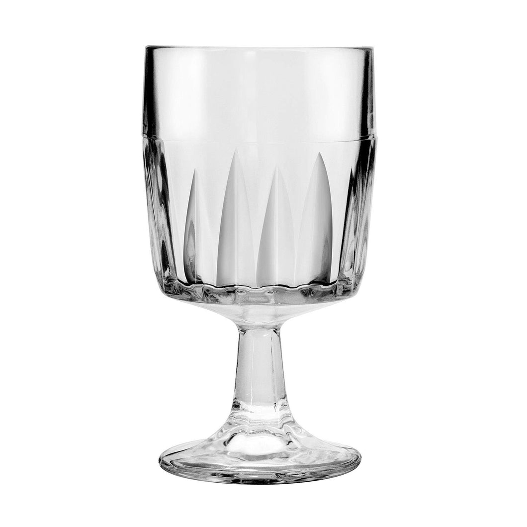 Anchor Hocking Breckenridge 10.5 Ounce Goblet Glass, Rim Tempered - 36 per case