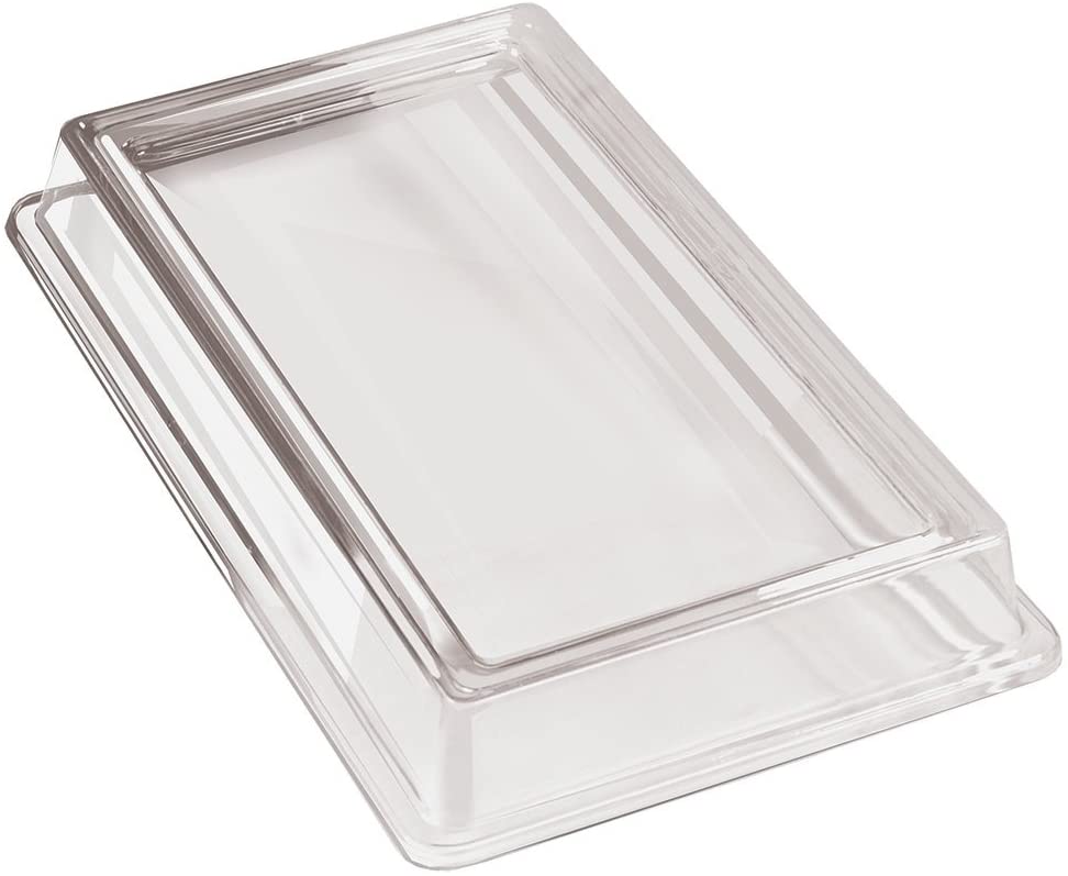 Carlisle 44422C07 Palette Designer Displayware Food Pan Cover, Clear (Each)