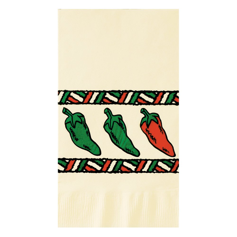 Hoffmaster 835837 Fashion Napkin, 2-Ply, 1/8 Fold, 17