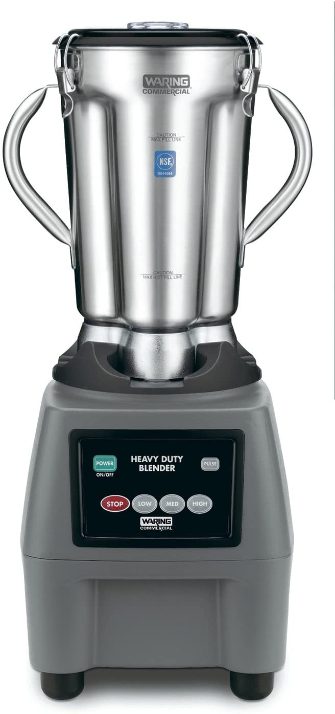 WARING Commercial CB15 Food Blender with Electronic Keypad, 1-Gallon, Black