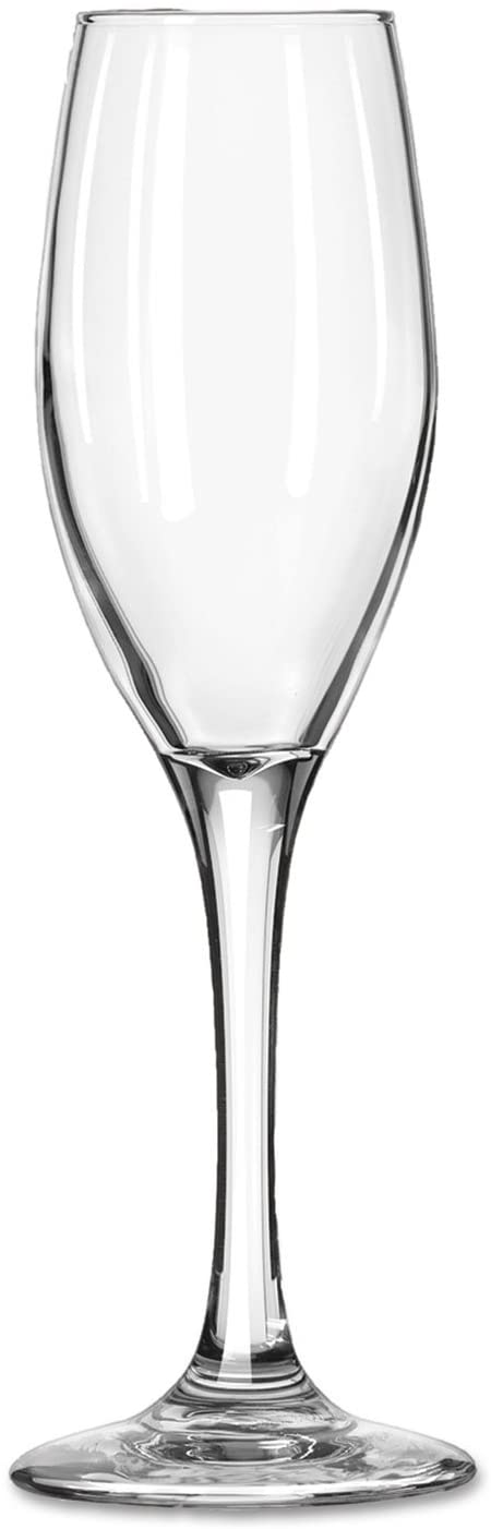 Libbey 3096 Perception 5.75 Oz. Flute Glass - 12 / CS by Libbey