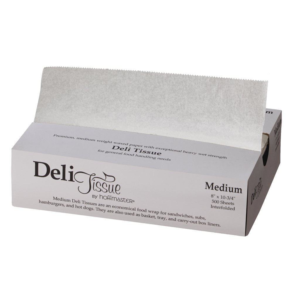 Hoffmaster 110851 Waxed Deli Tissue, White, Medium 8