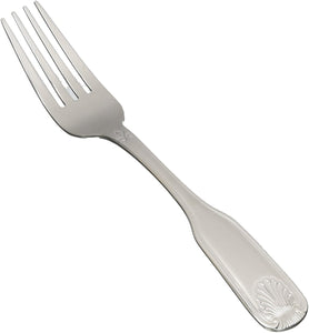 Winco 0006-06 12-Piece Toulouse Salad Fork Set, 18-0 Extra Heavy Weight Stainless Steel