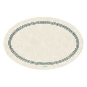 Hoffmaster 327129 Straight Edge Small Oval Wastebasket Liner, 9" Length x 6" Width, Regal (Case of 2000)