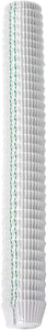 Hoffmaster Fluted Bake Cup, 3-1/2", White, Zip Pack, Pack of 10000