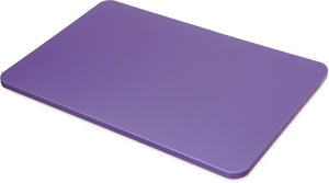 Carlisle 1088289 Commercial Color Cutting Board, Polyethylene (HDPE), Purple