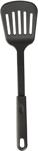 Winco NC-WS Nylon Slotted Spatula, Black