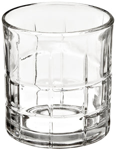 Anchor Hocking 68349 3-3/8 Inch Diameter x 3-1/2 Inch Height, 10.5-Ounce Tartan Rocks Glass (Case of 12)