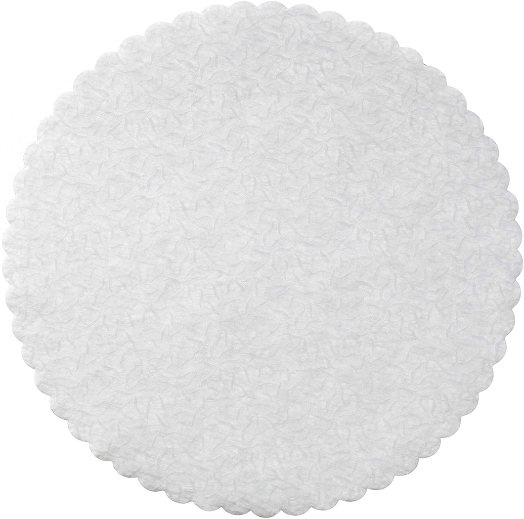 Hoffmaster Glassine Embossed Doily, Round, 8