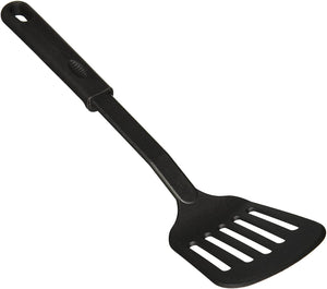 Winco NC-WS Nylon Slotted Spatula, Black