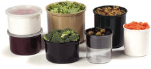 Load image into Gallery viewer, Carlisle 30107 Classic 1.2 Qt. Clear Crock with Lid
