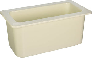 Cambro 36CF148 ColdFest White 6" H 1/3 Size Cold Food Pan