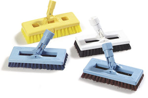 Carlisle Swivel Scrub Brushes Single And Case Packs, 8" Length