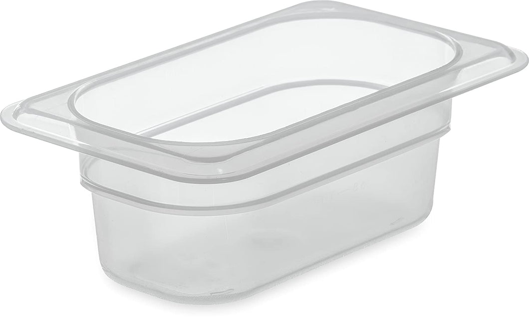 Carlisle 7068630 StorPlus Ninth Size Polypropylene Food Pan, 2.5