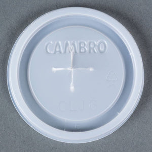 Cambro Disposable Lid, Fits Dinex Insulated 6 Oz Juice Cup - Case = 1000