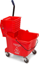 Load image into Gallery viewer, Carlisle  Commercial Mop Bucket With Side Press Wringer
