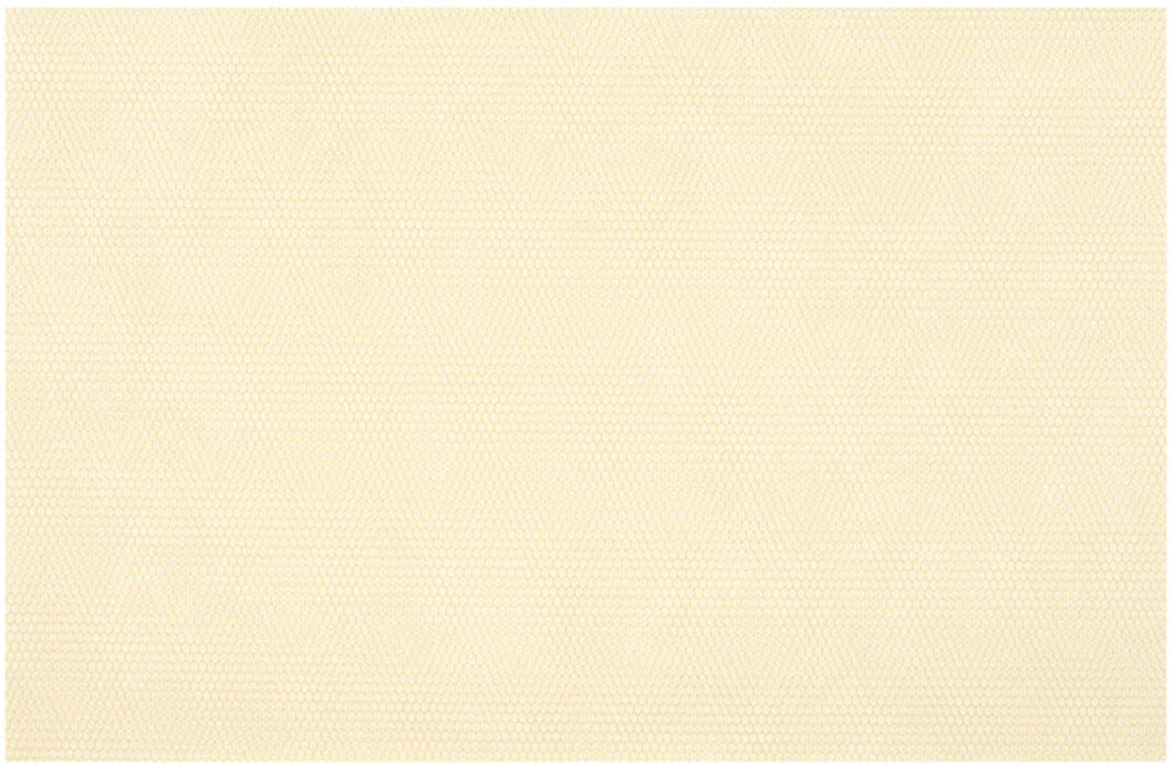 Hoffmaster Ecru Spunbond Traymat, Straight Edge Square Corner, Pebble Embossed Pattern, 13.625