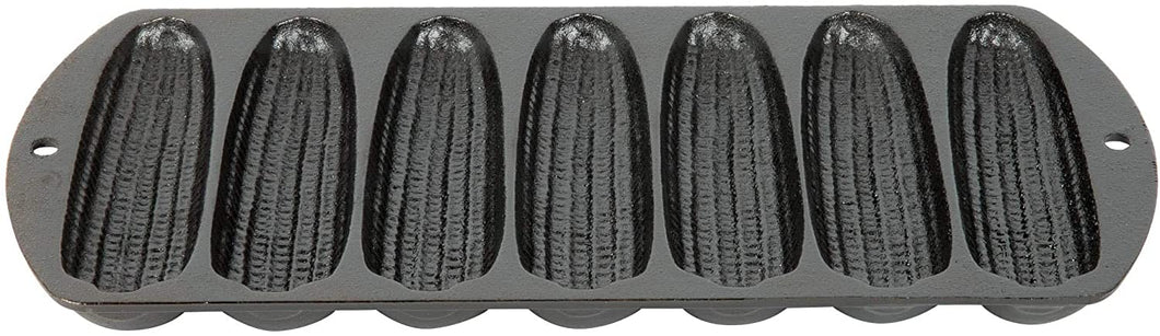 TableTop King L27C3 Pre-Seasoned Cast Iron Cornstick Pan with 7 Impressions