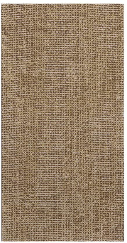 Hoffmaster FashnPoint Natural Burlap Printed Dinner Napkin, 15.5 x 15.5 inch - 800 per case.