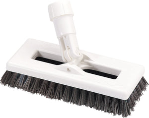 Carlisle Swivel Scrub Brushes Single And Case Packs, 8" Length