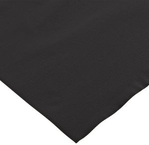 Hoffmaster 112003 Plastic Tablecover, 108" Length x 54" Width, Black (Case of 12)