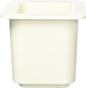 Cambro 66CF148 ColdFest White 1/6 Size 6" H Cold Food Pan