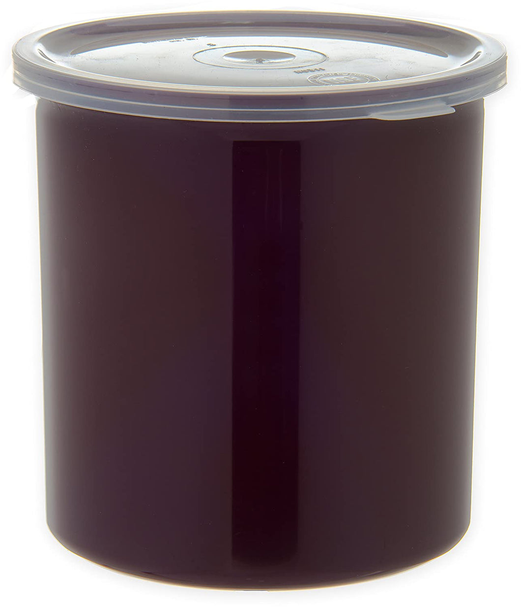 Carlisle Solid Color Commercial Round Storage Collection with Lids, 1.2-4 Quart Capacities