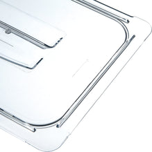 Load image into Gallery viewer, Carlisle 10230U07 StorPlus Half Size Polycarbonate Universal Handled Food Pan Lid, Clear
