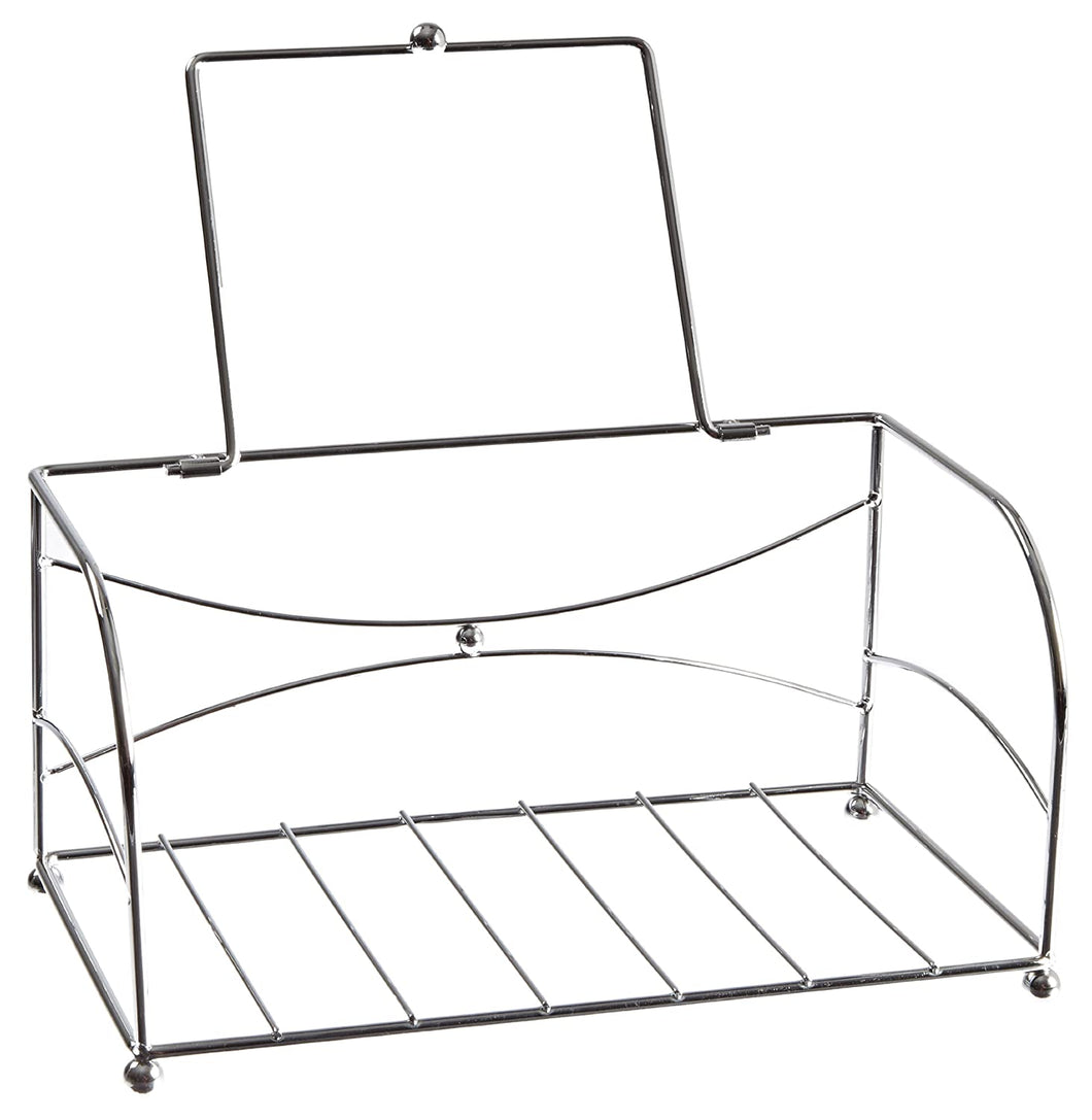 Hoffmaster BSK2101 Chrome Guest Towel Holder, 9-1/4