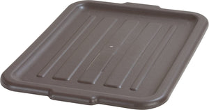 Carlisle N4401201 Comfort Curve Ergonomic Wash Basin Tote Box Lid, Universal, Brown