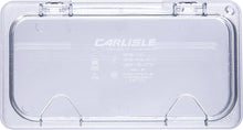 Load image into Gallery viewer, Carlisle 10278Z07 EZ Access Hinged Lid with Handle, Third Size, Clear
