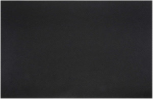 Hoffmaster Black Spunbond Traymat, Straight Edge Square Corner, Pebble Embossed Pattern, 13.625" X 21", Pack of 250