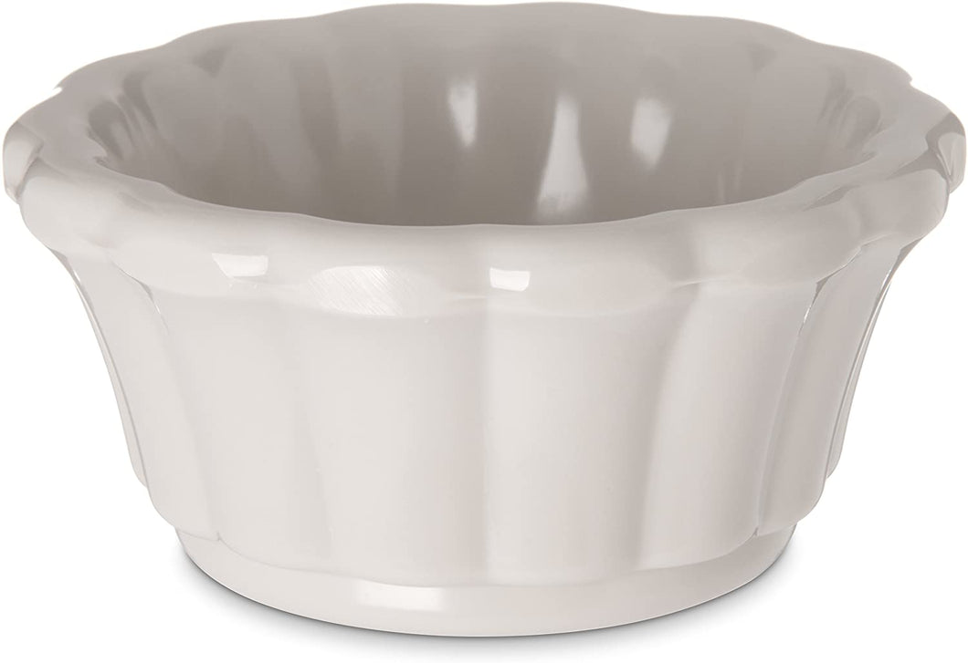 Carlisle Scalloped Melamine Ramekin Collection, 1 oz - 3 oz